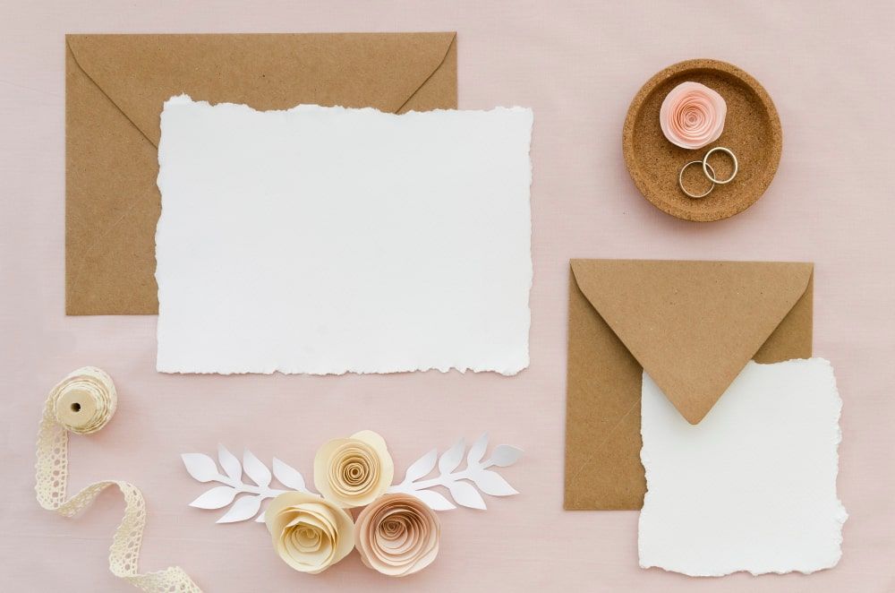 papel para invitaciones de bodas