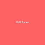 Café frapee