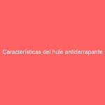 Características del hule antiderrapante