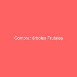 Comprar árboles Frutales