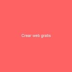 Crear web gratis