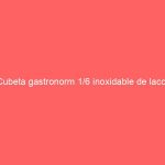 Cubeta gastronorm 1/6 inoxidable de lacor