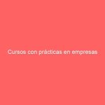 Cursos con prácticas en empresas