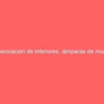 Decoración de interiores, lámparas de muro.