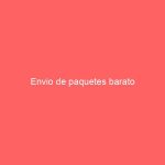 Envio de paquetes barato