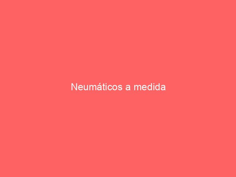 Neumáticos a medida