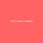 Paint a ball in Madrid