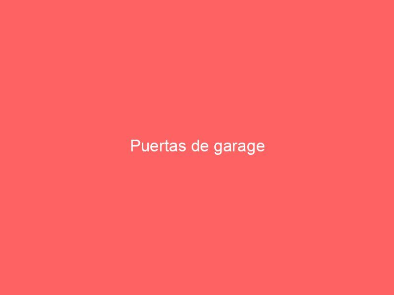 Puertas de garage