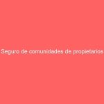 Seguro de comunidades de propietarios