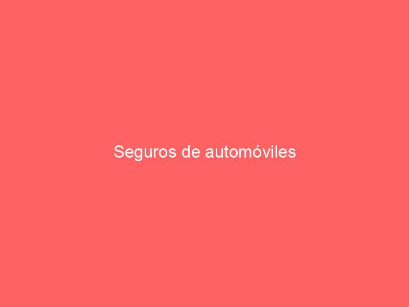 Seguros de automóviles