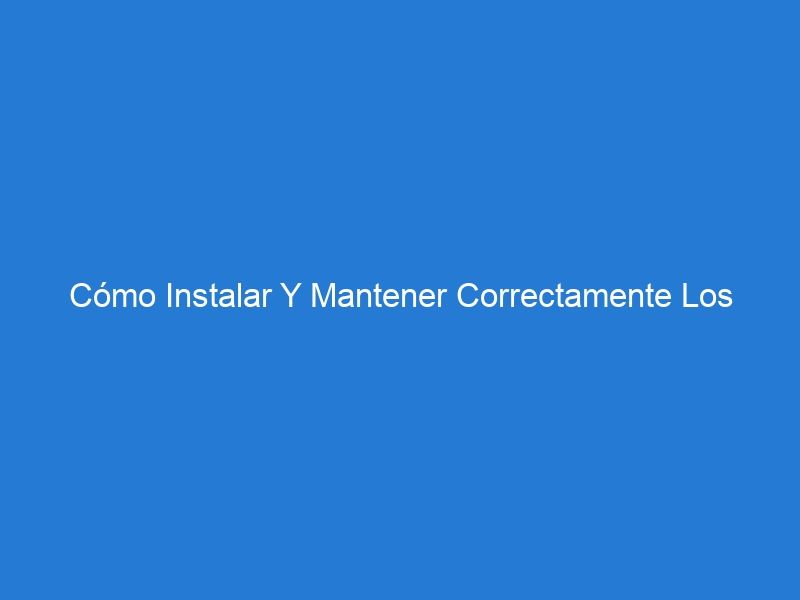 Cómo Instalar Y Mantener Correctamente Los Sellos Para Andenes De Carga