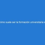 Cómo suele ser la formación universitaria en una universidad privada