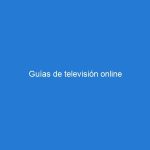 Guías de televisión online